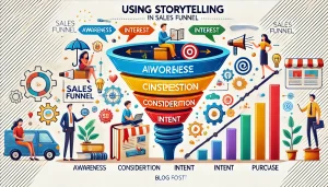 Cómo el storytelling puede mejorar tu embudo de ventas